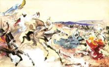 Haga click para ver la imagen ampliada 1960_38_arabs_ study for 'the battle of tetuan' 1960.jpg